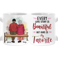 Personalized Couple Gift Every Love Story Is Beautiful But Ours Is My Favorite Mug 31209 thumb 1