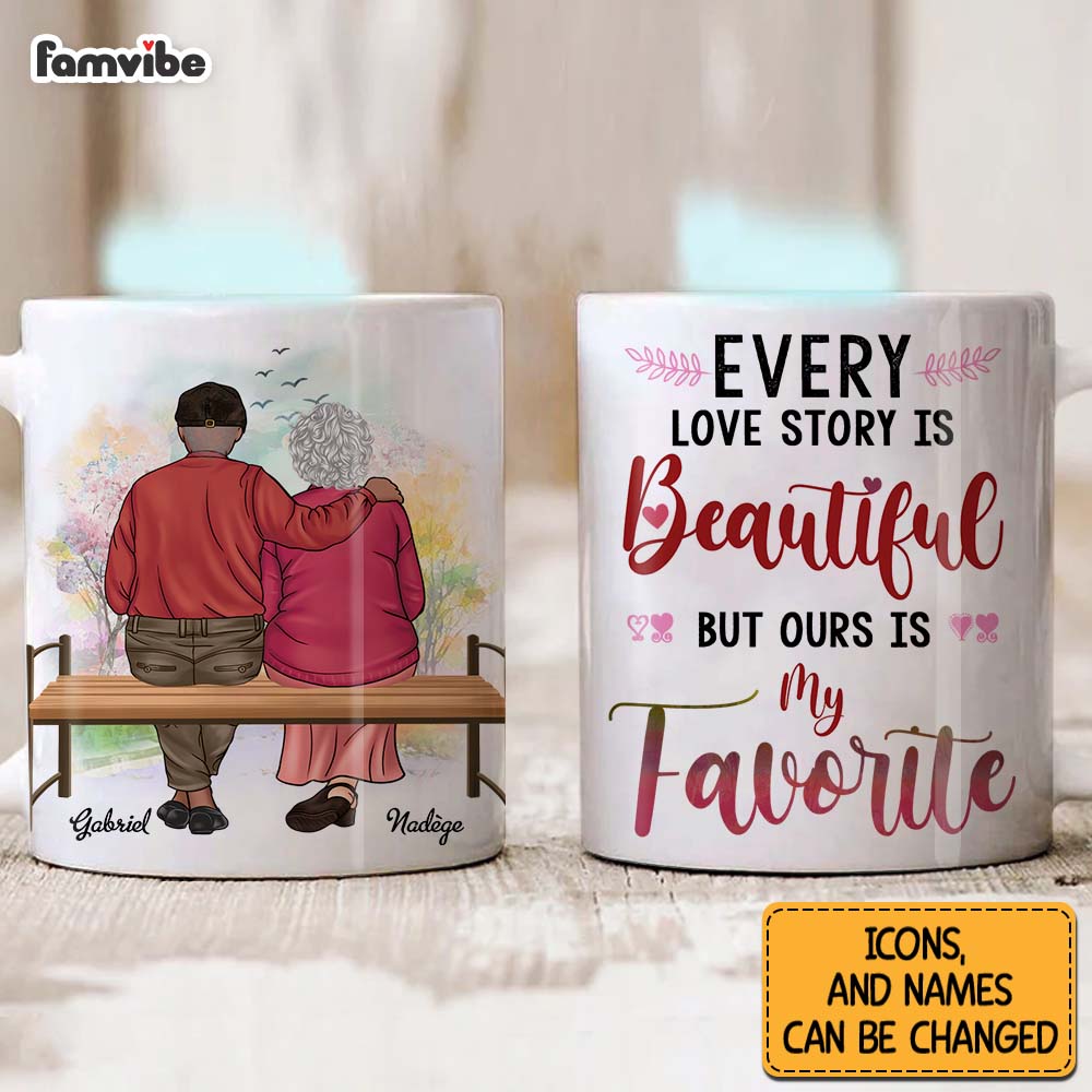 Personalized Couple Gift Every Love Story Is Beautiful But Ours Is My Favorite Mug 31209 Primary Mockup