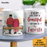 Personalized Couple Gift Every Love Story Is Beautiful But Ours Is My Favorite Mug 31209 thumb 1