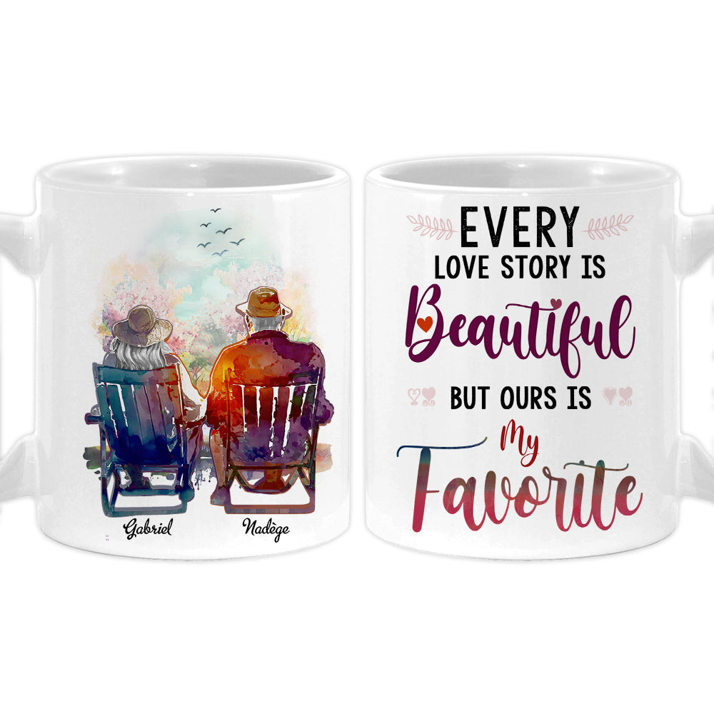 Personalized Couple Gift Every Love Story Is Beautiful But Ours Is My Favorite Mug 31210 Primary Mockup