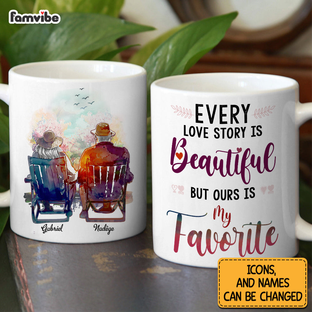 Personalized Couple Gift Every Love Story Is Beautiful But Ours Is My Favorite Mug 31210 Primary Mockup
