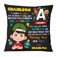 Personalized Gift For Grandson Robot Theme Pillow 31214 thumb 1