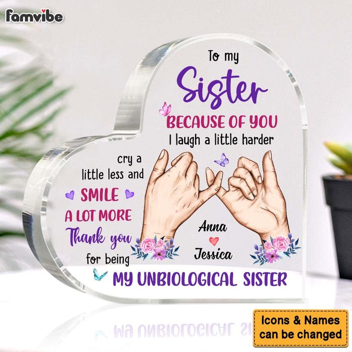 Personalized Gift For Friend Smile A Lot More Acrylic Plaque 31222 1
