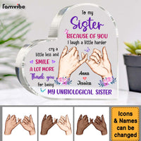 Personalized Gift For Friend Smile A Lot More Acrylic Plaque 31222 thumb 1