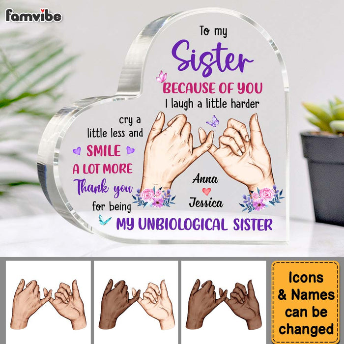 Personalized Gift For Friend Smile A Lot More Acrylic Plaque 31222 1