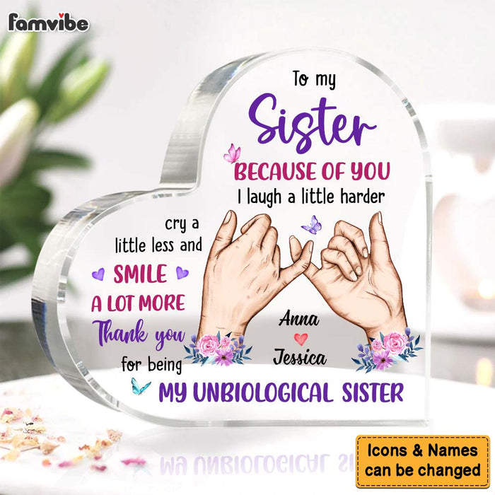 Personalized Gift For Friend Smile A Lot More Acrylic Plaque 31222 1