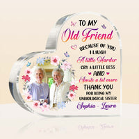 Personalized Gift For Friends Smile A Lot More Upload Photo Acrylic Plaque 31227 thumb 1