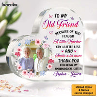 Personalized Gift For Friends Smile A Lot More Upload Photo Acrylic Plaque 31227 thumb 1