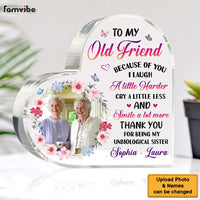 Personalized Gift For Friends Smile A Lot More Upload Photo Acrylic Plaque 31227 thumb 1
