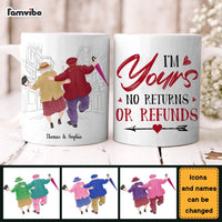 Personalized Couple Gift I'm Yours No Returns Or Refunds Mug 31275 thumb 1