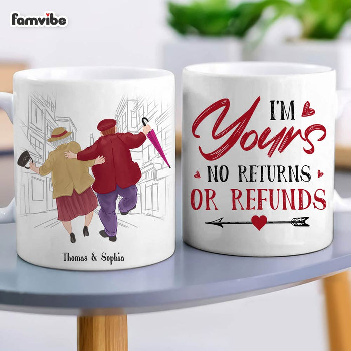 Personalized Couple Gift I'm Yours No Returns Or Refunds Mug 31275 1