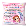Personalized Gift For Granddaughter To My Granddaughter Kid Moon Pillow 31276 1