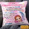 Personalized Gift For Granddaughter To My Granddaughter Kid Moon Pillow 31276 1