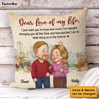 Personalized Gift For Couple I've Enjoyed Annoying You Pillow 31319 thumb 1