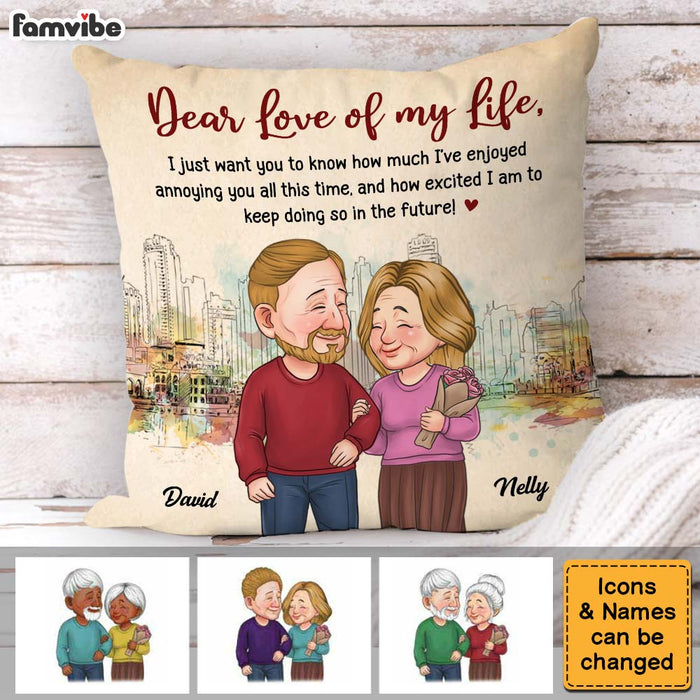 Personalized Gift For Couple I've Enjoyed Annoying You Pillow 31319 1