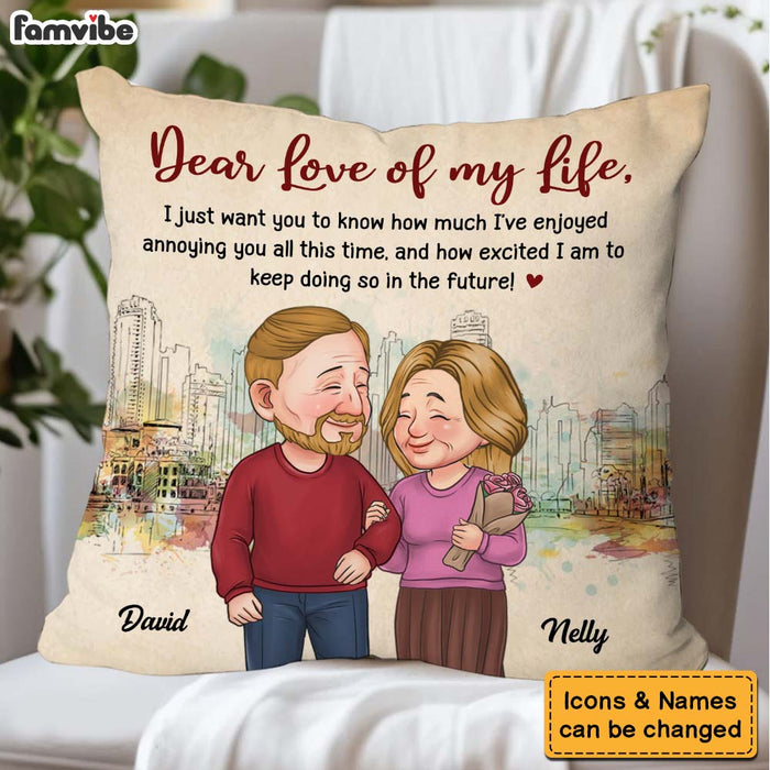 Personalized Gift For Couple I've Enjoyed Annoying You Pillow 31319 1