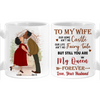 Personalized Couple Gift You Are My Queen Forever Mug 31324 1