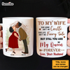Personalized Couple Gift You Are My Queen Forever Mug 31324 1