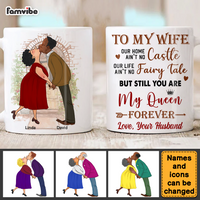 Personalized Couple Gift You Are My Queen Forever Mug 31324 thumb 1