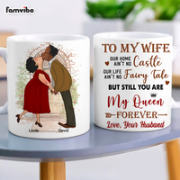 Personalized Couple Gift You Are My Queen Forever Mug 31324 thumb 1