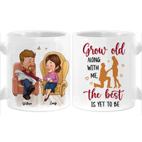 Personalized Couple Gift Grow Old Along With Me Mug 31337 thumb 1