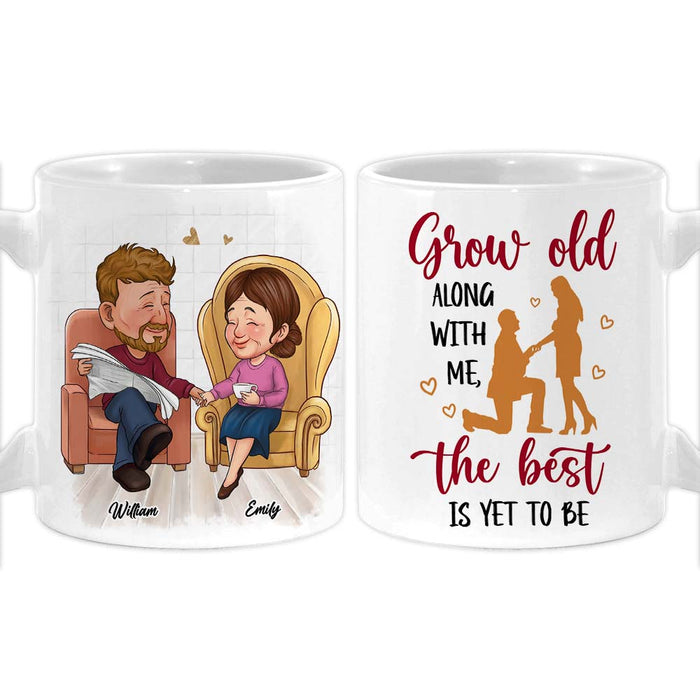 Personalized Couple Gift Grow Old Along With Me Mug 31337 1