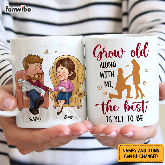 Personalized Couple Gift Grow Old Along With Me Mug 31337 1
