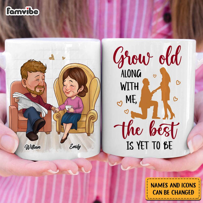 Personalized Couple Gift Grow Old Along With Me Mug 31337 1