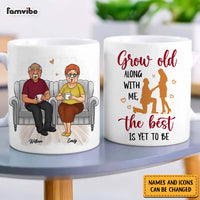 Personalized Couple Gift Grow Old Along With Me Mug 31338 thumb 1