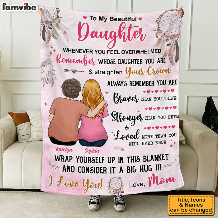 Personalized Gift For Daughter Dream Catcher Blanket 31345 1