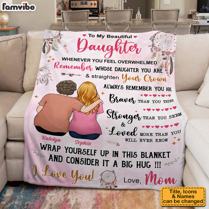 Personalized Gift For Daughter Dream Catcher Blanket 31345 1