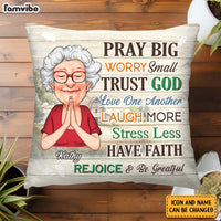 Personalized Gift For Grandma Pray Big Pillow 31353 thumb 1