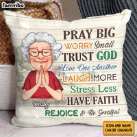 Personalized Gift For Grandma Pray Big Pillow 31353 thumb 1