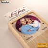 Personalized Couple Gift  Our Love Story Picture Frame Light Box 31363 1