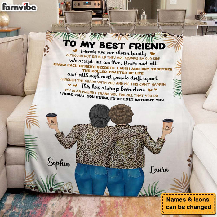 Personalized Gift For Friends Are Our Chosen Family Blanket 31371 1