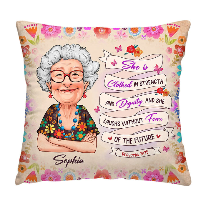 Personalized Gift For Empowered Woman Christian Proverbs Pillow 31373 1