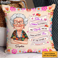 Personalized Gift For Empowered Woman Christian Proverbs Pillow 31373 thumb 1