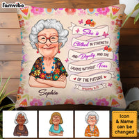 Personalized Gift For Empowered Woman Christian Proverbs Pillow 31373 thumb 1