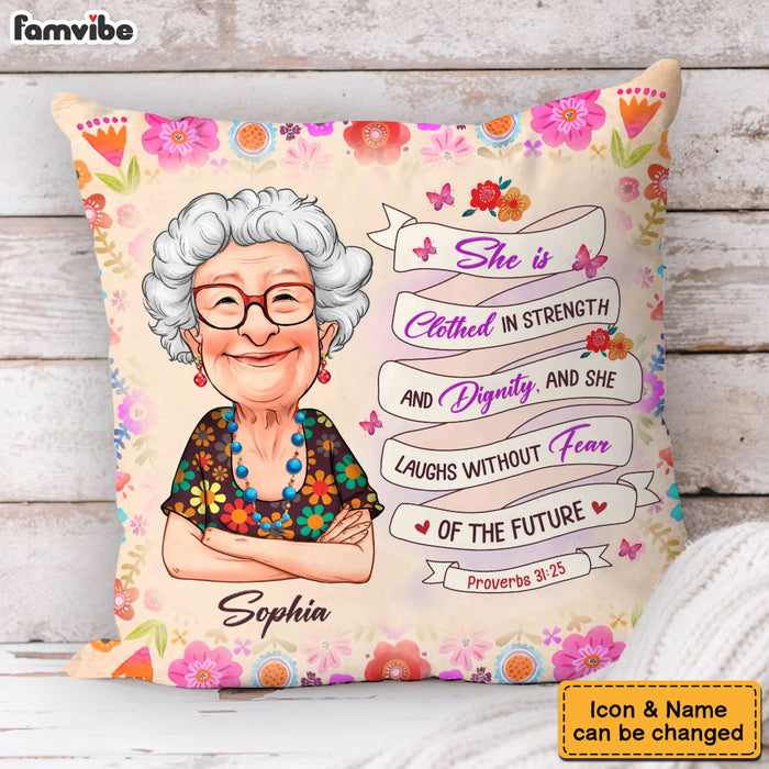 Personalized Gift For Empowered Woman Christian Proverbs Pillow 31373 1