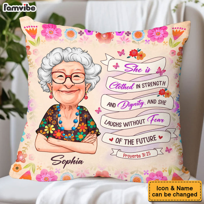Personalized Gift For Empowered Woman Christian Proverbs Pillow 31373 1