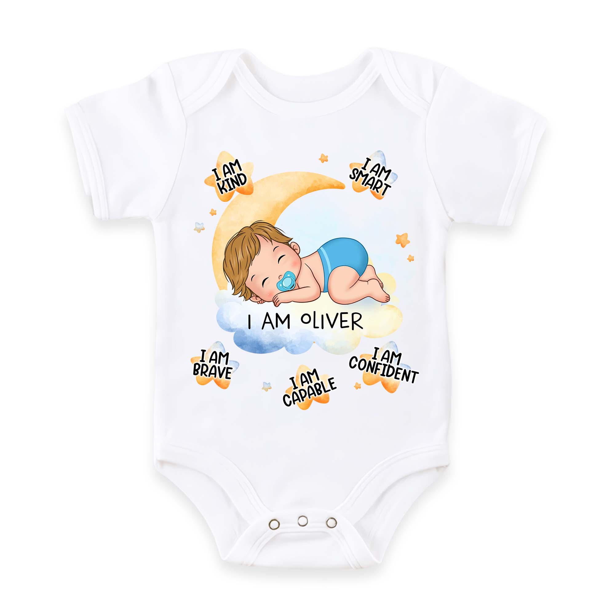 Personalized Gift For Baby Newborn I Am Kind Baby Onesie 31377 Primary Mockup
