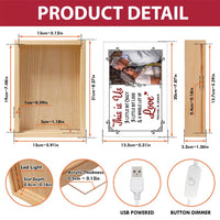 Personalized Couple Gift  This Is Us Picture Frame Light Box 31380 thumb 1