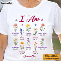 Personalized Birthday Gift For Women Flower You Are Shirt - Hoodie - Sweatshirt 31388 thumb 1