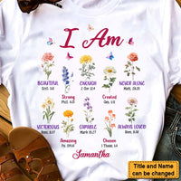 Personalized Birthday Gift For Women Flower You Are Shirt - Hoodie - Sweatshirt 31388 thumb 1