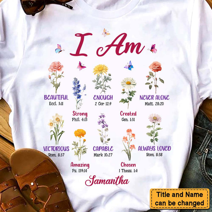 Personalized Birthday Gift For Women Flower You Are Shirt - Hoodie - Sweatshirt 31388 1