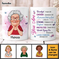Personalized Gift For Old Woman Bible Encouragement Mug 31395 thumb 1