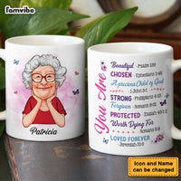 Personalized Gift For Old Woman Bible Encouragement Mug 31395 thumb 1