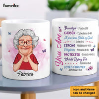 Personalized Gift For Old Woman Bible Encouragement Mug 31395 thumb 1