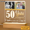 Personalized Couple Gift We Built A Life We Love LED Lamp Night Light 31413 Plaque LED Lamp Night Light 1