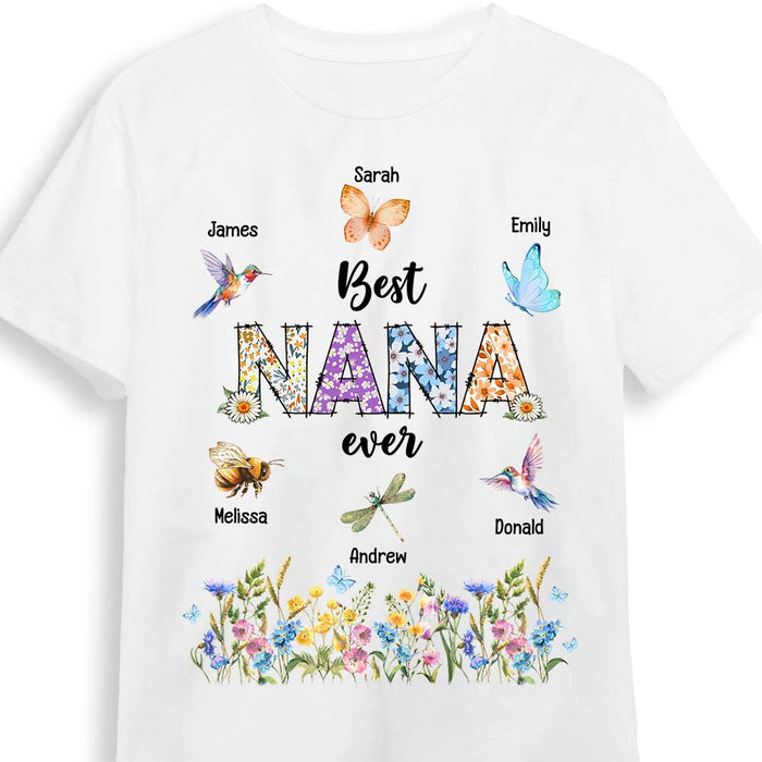 Personalized Gift For Grandma's Garden Insects Shirt - Hoodie - Sweatshirt 31425 1